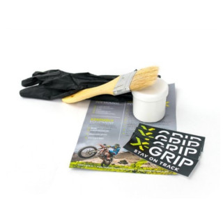 X-GRIP Mousse-GEL kit 50 ml, Obsahuje GEL (50ml), štětec, rukavice a samolepky